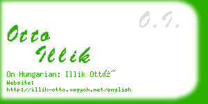 otto illik business card